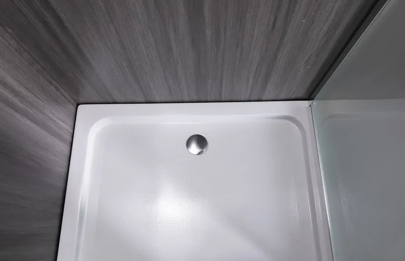 Душевой уголок Esbano ESR-8021 120х80 см, профиль хром, стекло рифленое Sancos — официальный сайт