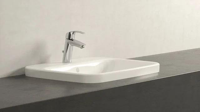 Смеситель для раковины Grohe 23322001 хром Sancos — официальный сайт