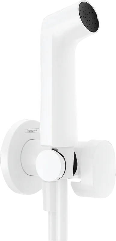 Гигиенический душ Hansgrohe Bidette S 1jet 29230700, матовый белый Sancos — официальный сайт