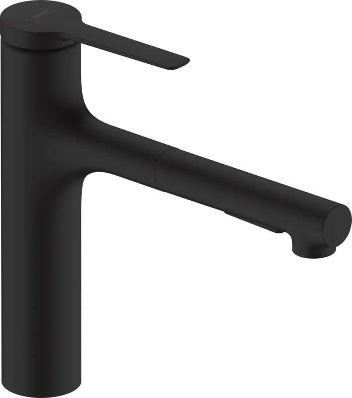Смеситель для кухни Hansgrohe Zesis M33 74804670 механизм sBox lite, черный матовый Sancos — официальный сайт