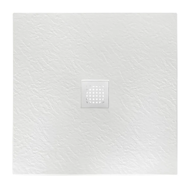 Поддон для душа BelBagno Uno TRAY-MR-UNO-A-90-35-W-BO 90х90, белый, с сифоном Sancos — официальный сайт