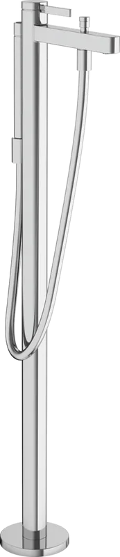 Напольный смеситель для ванны с душем Hansgrohe Finoris 76445000, хром Sancos — официальный сайт
