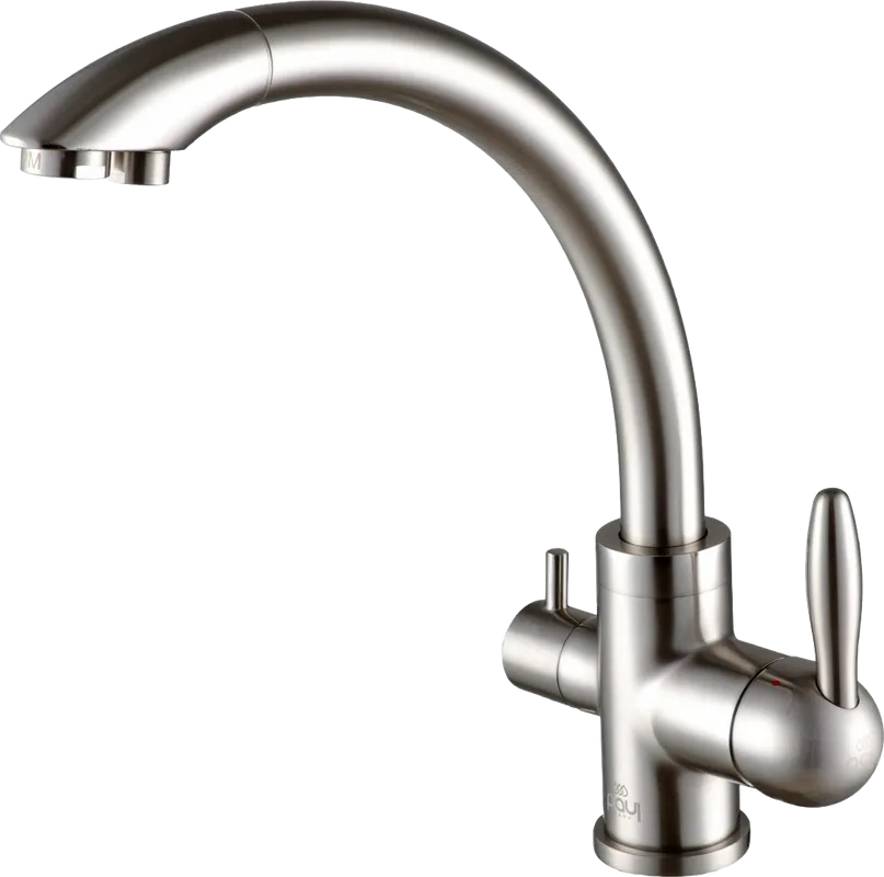Смеситель для кухни Paulmark Essen Es213001-NI никель Sancos — официальный сайт