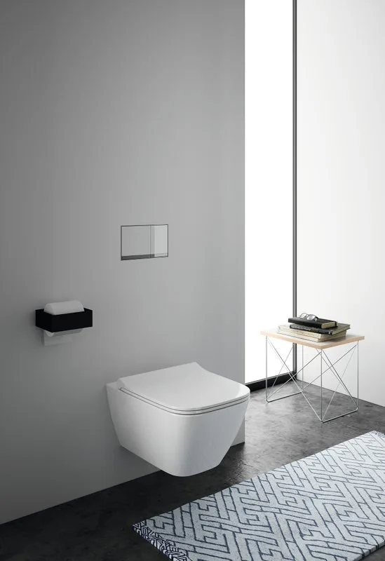 Унитаз подвесной Geberit Smyle Square 500.685.01.1 Sancos — официальный сайт