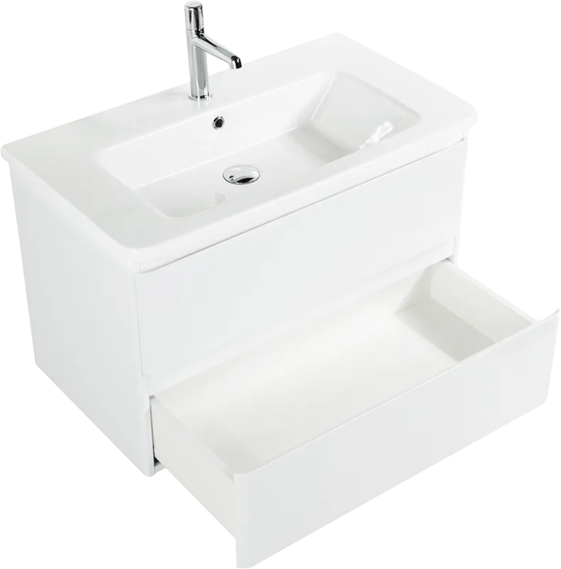 Тумба под раковину без столешницы BelBagno Albano-Cer 105 подвесная, bianco lucido Sancos — официальный сайт