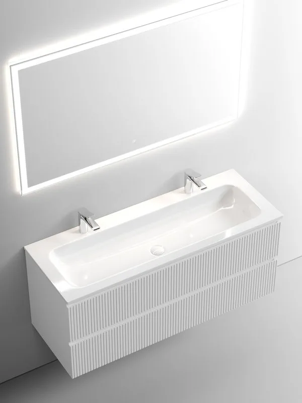 Тумба под раковину Sancos Snob T 120 подвесная Bianco (белый), SNT120W Sancos — официальный сайт