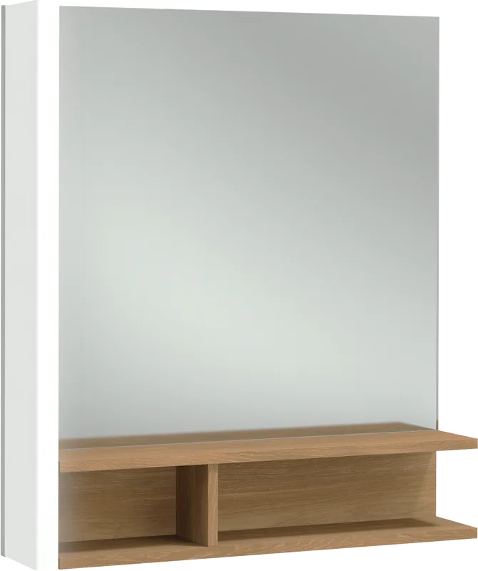 Зеркало Jacob Delafon Terrace EB1180G-NF 60 L 60 с подсветкой, светлое дерево Sancos — официальный сайт