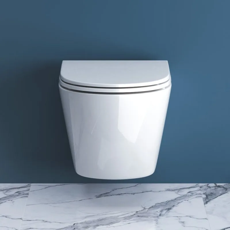 Унитаз подвесной BelBagno Sfera-r BB046CHR BB870SC с микролифтом, безободковый, глянцевый белый Sancos — официальный сайт