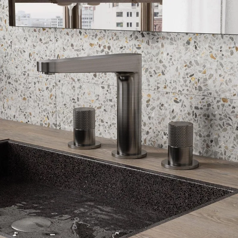 Смеситель для раковины Wasserkraft Tauber 6435 никель Sancos — официальный сайт
