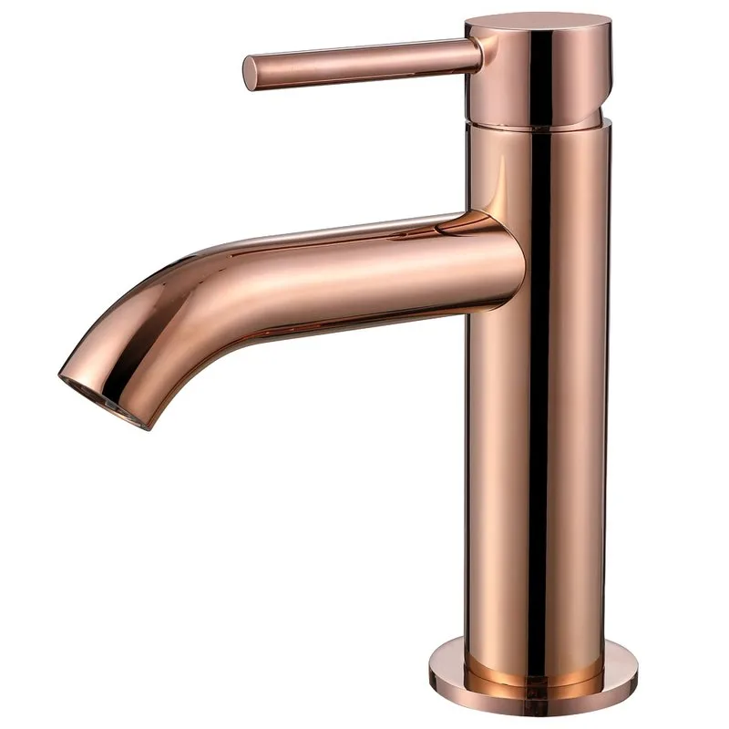 Смеситель для раковины Abber Wasser Kreis AF8110RG, розовое золото Sancos — официальный сайт