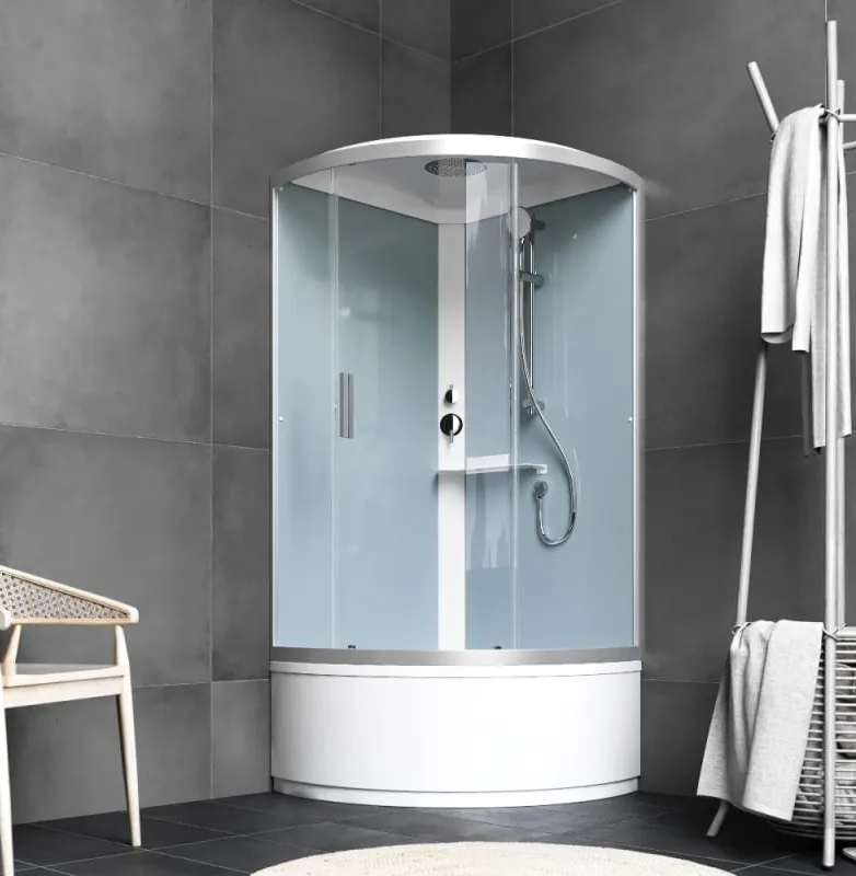 Душевая кабина AM.PM X-Joy W88C-401A-090WT, с крышей, белый Sancos — официальный сайт