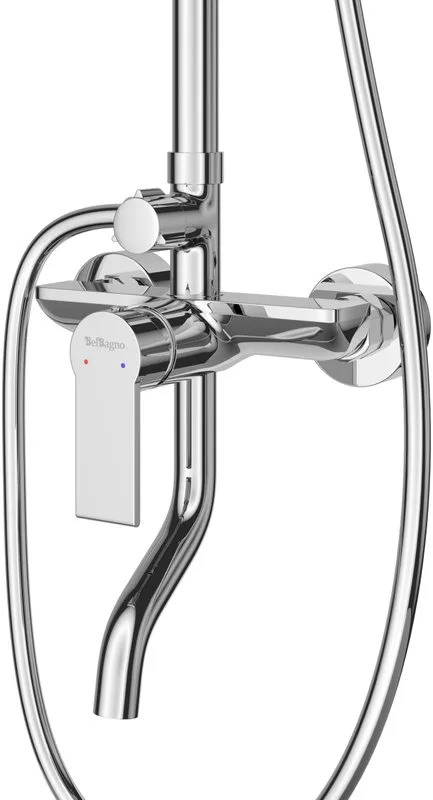 Душевая стойка BelBagno Aurora VSCM-CRM Sancos — официальный сайт