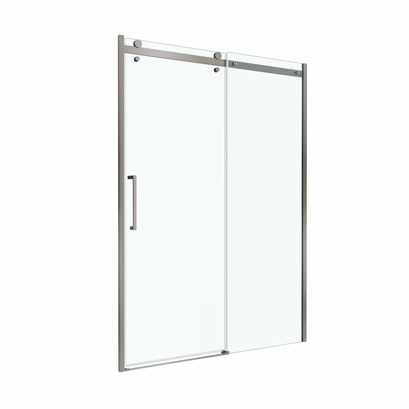 Душевая дверь в нишу BelBagno Marino 2 BF-1-140-C-GM профиль оружейная сталь, стекло прозрачное Sancos — официальный сайт