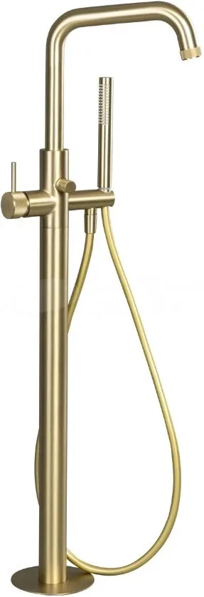 Напольный смеситель для ванны с душем Splendy Passion PA203H1K229GM, С ВНУТРЕННЕЙ ЧАСТЬЮ, золото Sancos — официальный сайт