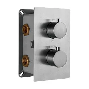 Термостатический смеситель встраиваемый RGW Shower Panels SP-42-01 С ВНУТРЕННЕЙ ЧАСТЬЮ, для душа Sancos — официальный сайт