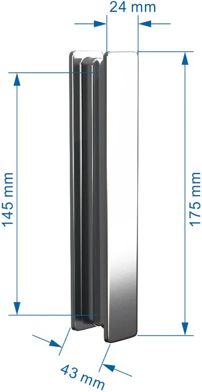 Душевая дверь в нишу Abber Komfort AG90120 120 см, профиль черный, стекло прозрачное Sancos — официальный сайт