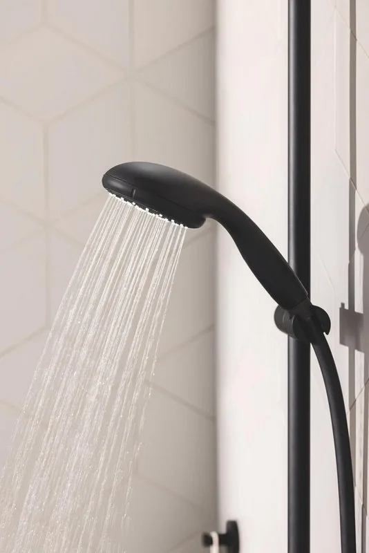 Душевая лейка Grohe Vitalio Start 279462430 матовый черный Sancos — официальный сайт
