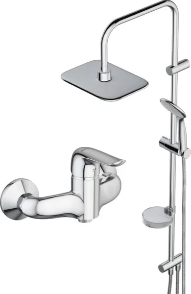 Душевая стойка Damixa Palace Evo 2 408322410, со смесителем