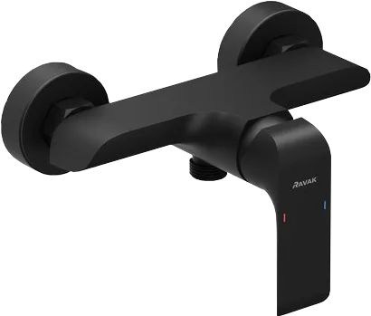 Смеситель для душа Ravak Flat X070177 черный матовый Sancos — официальный сайт