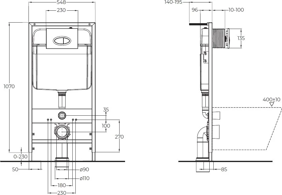 Комплект BelBagno BB026/BB084NERO, с кнопкой смыва черная матовая Sancos — официальный сайт
