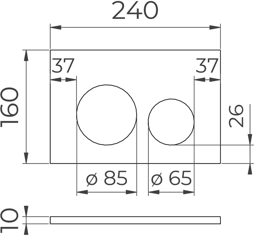 Кнопка смыва RGW SWH 07Gb золото Sancos — официальный сайт