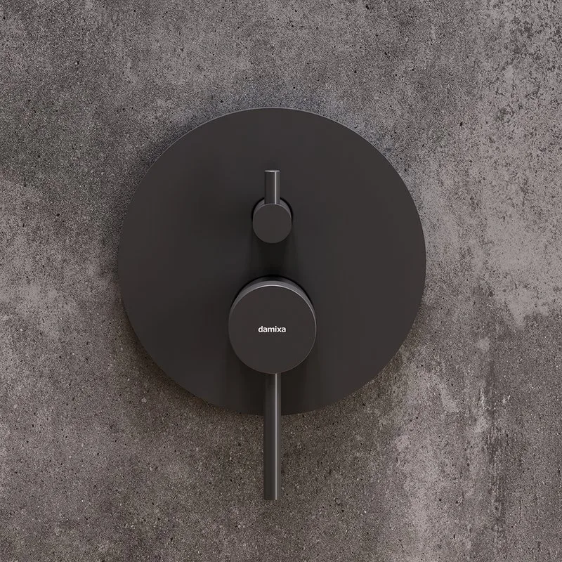 Встраиваемый смеситель Damixa Scandinavian Pure 367100300 С ВНУТРЕННЕЙ ЧАСТЬЮ, черн Sancos — официальный сайт