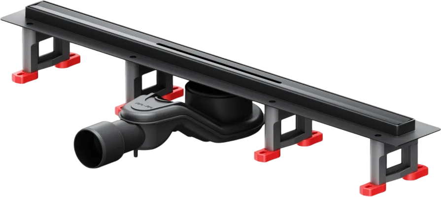 Душевой трап (лоток) AM.PM MasterFlow Slim line 60 см, черный матовый Sancos — официальный сайт