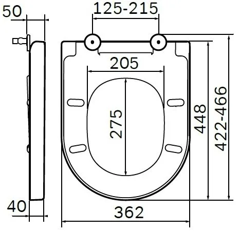 Крышка-сиденье AM.PM Spirit V2.0 C707855WH с микролифтом Sancos — официальный сайт