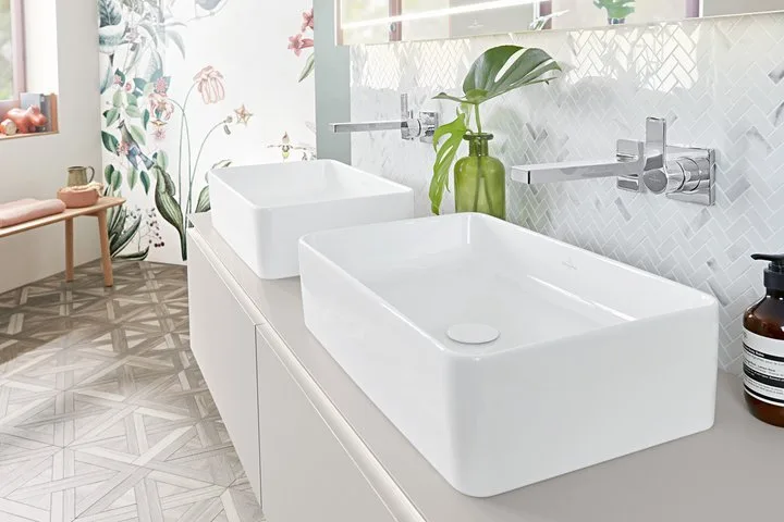 Донный клапан для раковины Villeroy & Boch 68080001, альпийский белый Sancos — официальный сайт