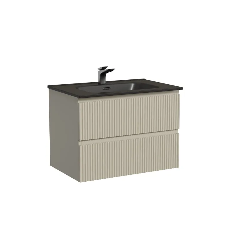 Тумба с раковиной Sancos Snob R 70 beige soft, раковина CN7007MB Sancos — официальный сайт