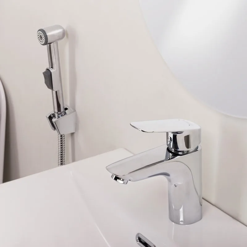 Смеситель для раковины BelBagno Due LVM/HGN-CRM-W0 с гигиеническим душем Sancos — официальный сайт