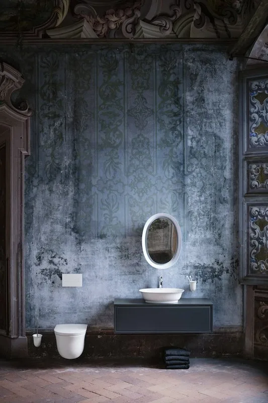 Зеркало Laufen The New Classic 50 белое, с подсветкой Sancos — официальный сайт