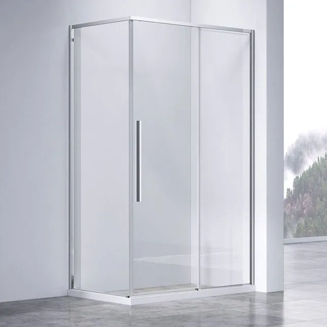 Душевой уголок Vincea Slim-N VSR-4SN9014CL 140х90 см, профиль хром Sancos — официальный сайт