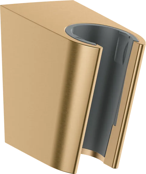 Настенный держатель Hansgrohe Porter S 28331140 матовая бронза Sancos — официальный сайт