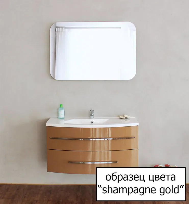 Тумба под раковину без столешницы BelBagno Prospero 100 shampagne gold Sancos — официальный сайт