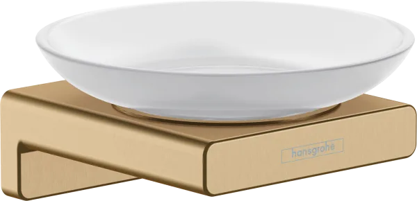 Мыльница Hansgrohe AddStoris 41746140 шлифованная бронза