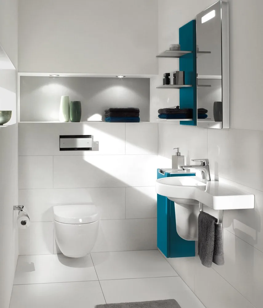 Чаша для унитаза подвесного Villeroy & Boch Subway Plus 2.0 5606 10R1 укороченная, alpin Sancos — официальный сайт