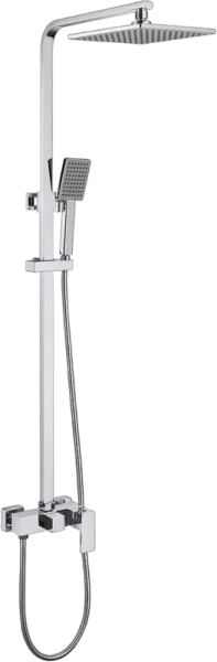 Душевая стойка Abber Daheim AF8220, хром