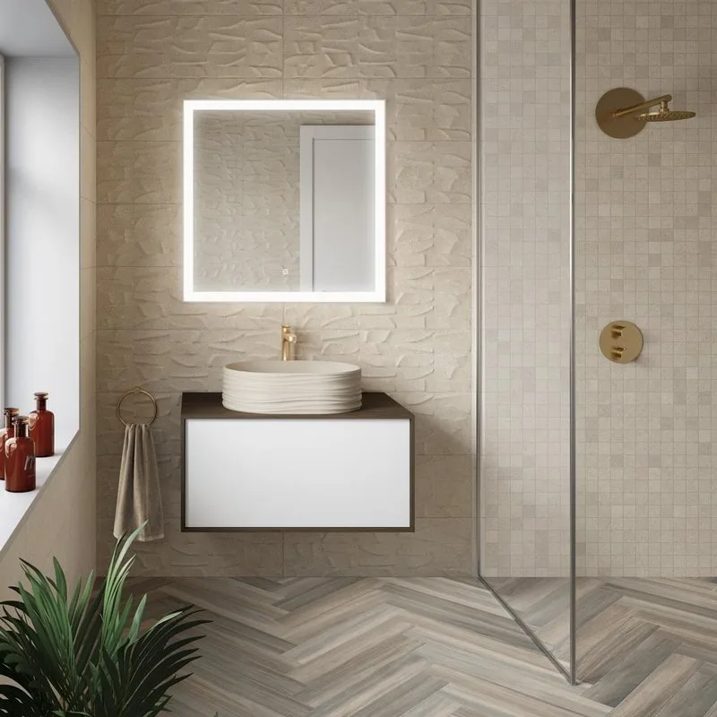 Накладная раковина KERAMA MARAZZI Sabbia 50 песочная матовая Sancos — официальный сайт