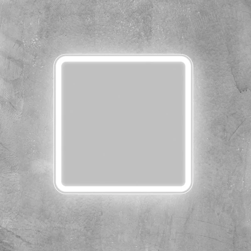 Зеркало BelBagno SPC-MAR-600-600-LED-BTN Sancos — официальный сайт