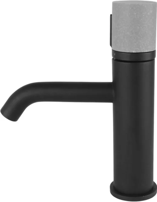 Смеситель для раковины Bronze de Luxe Focus 24601BG черный матовый, гранит Sancos — официальный сайт