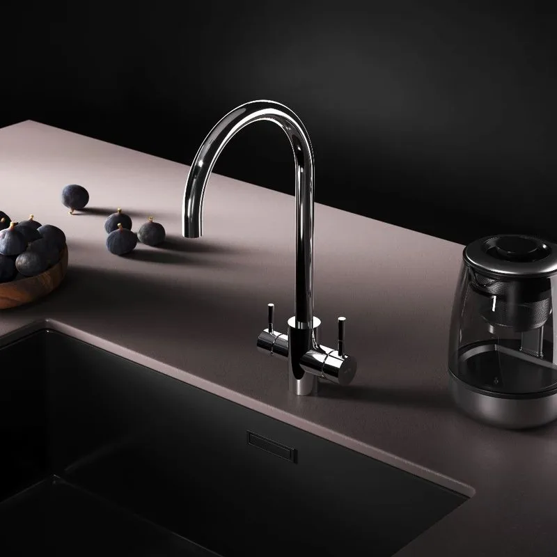 Смеситель для кухни AM.PM X-Joy S F85B07700, хром Sancos — официальный сайт