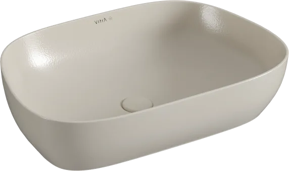Накладная раковина VitrA Outline Recycled 7993B066-0016 матовый тауп Sancos — официальный сайт