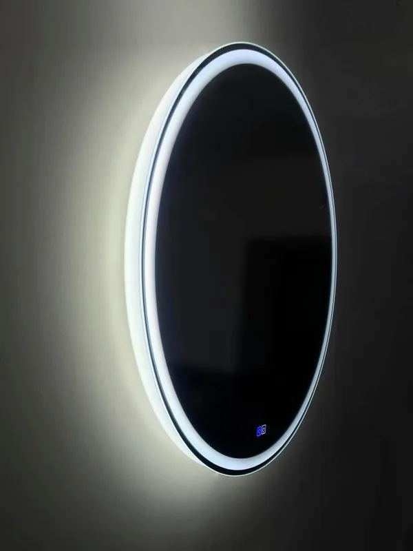Зеркало круглое BelBagno SPC-RNG-800-LED-TCH-PHONE с bluetooth, микрофоном и динамиками Sancos — официальный сайт