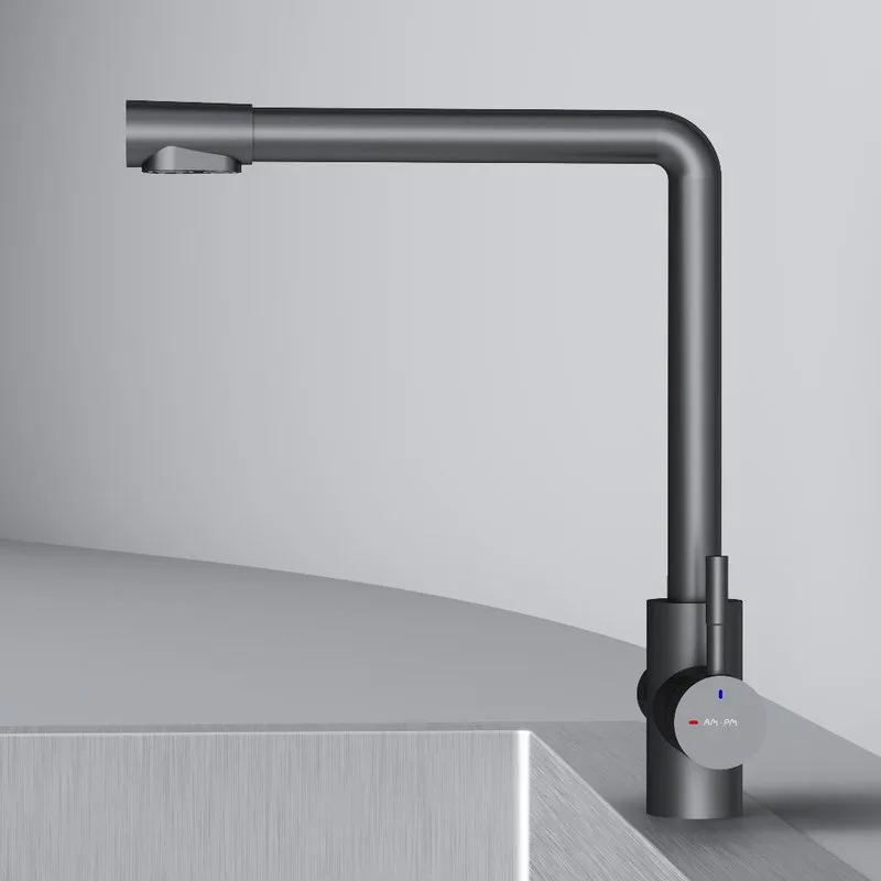 Смеситель для кухни AM.PM X-Joy S F85B05722, черный Sancos — официальный сайт
