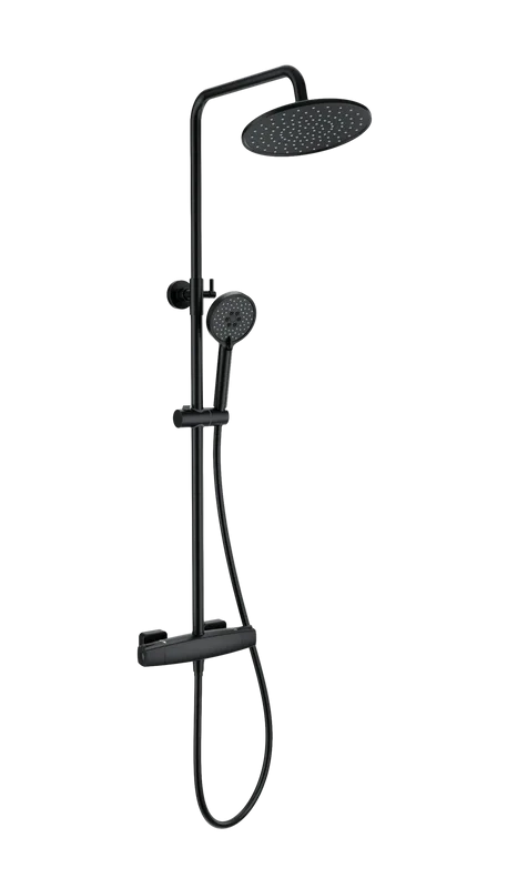 Душевая стойка Wonzon & Woghand NEO WW-B3035-A-MB, матовая черная Sancos — официальный сайт