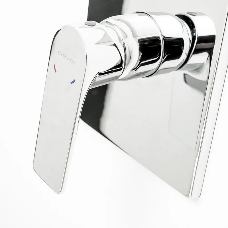 Встраиваемый смеситель Clever Vogue Xtreme 61414, хром Sancos — официальный сайт