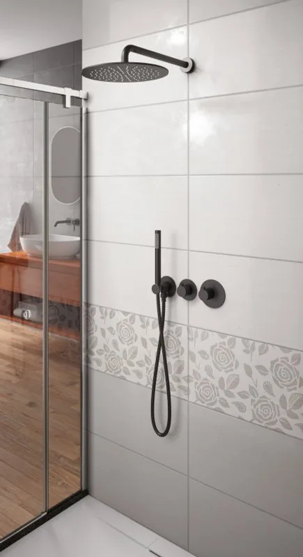 Душевой комплект Timo Saona SX-2359/03SM, С ВНУТРЕННЕЙ ЧАСТЬЮ, с термостатом, черный Sancos — официальный сайт