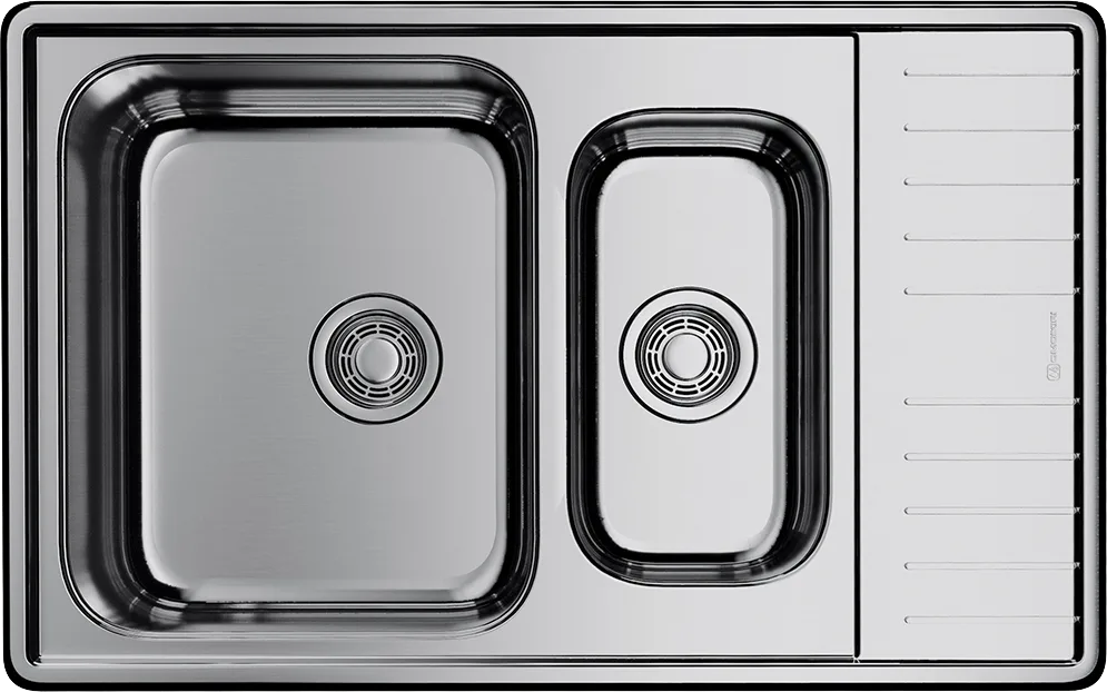 Мойка кухонная Omoikiri Sagami 79-2-IN Sancos — официальный сайт