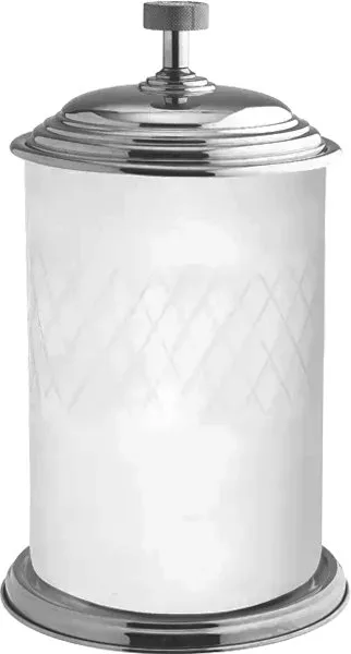 Мусорное ведро Boheme Royal Cristal Chrome стекло Sancos — Оригинал
